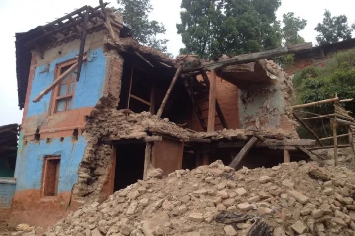 Photograph for the Nepal Earthquake January 2016 article